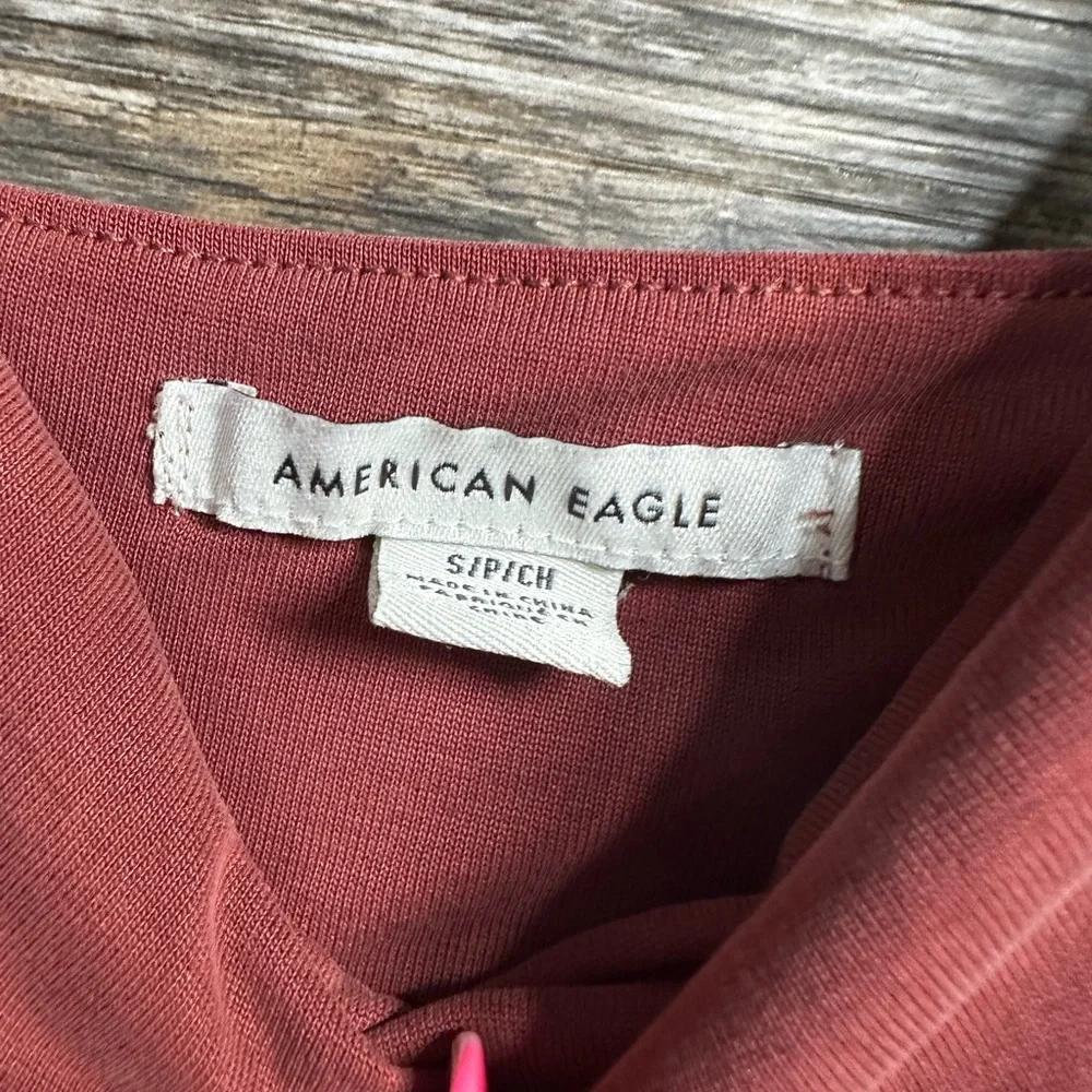 American Eagle Outfitters Red Spaghetti Strap Romper Jumpsuit - Picture 6 of 7